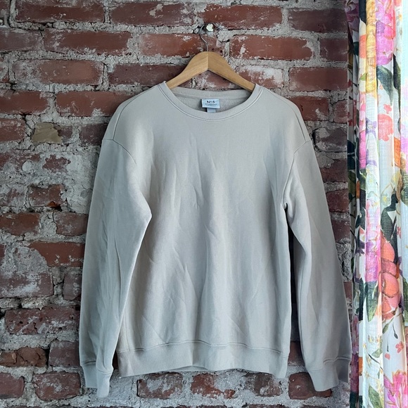 H&M no. 5 Beige Crewneck Oversize Super-soft Sweatshirt - Picture 2 of 6